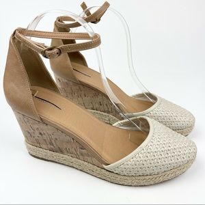 Maurices Faith Ivory Espadrille Wedge